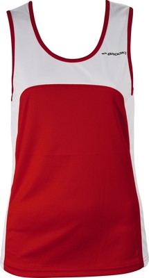 brooks running vest red